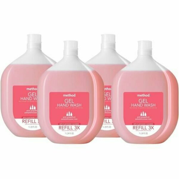Method Handwash, Gel, Pink Grapefruit, Refill, LPK MTH327772CT